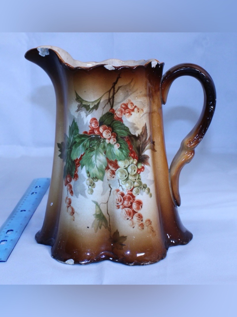 Homer Laughlin Art China “Currant” Dutch Jug